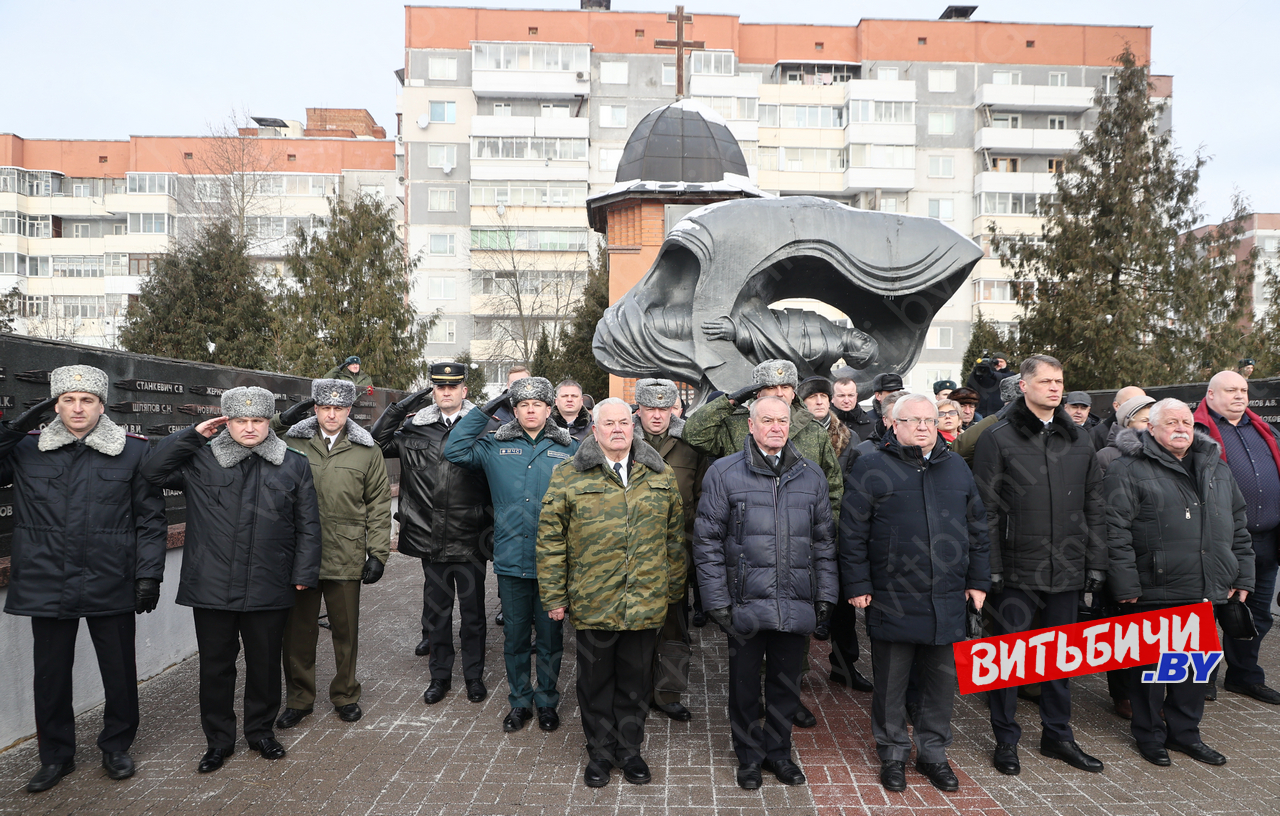 В Витебске почтили память погибших воинов-интернационалистов | Новости |  Витебск| Новости Витебска |Витебский горисполком