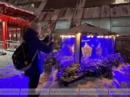 
  В центре Витебска появилось еще одно рождественское чудо  