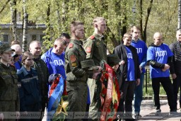 
  Ко Дню Победы благоустроили мемориал в парке имени 40-летия ВЛКСМ в Витебске  