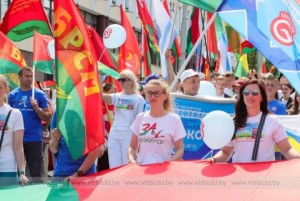 Больше 5 тысяч человек собрались в Витебске на фестивале «Молодежь за мир и созидание»