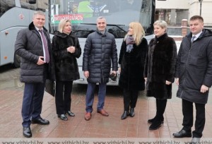  Делегация Витебской области отправилась в Минск на встречу с Президентом 