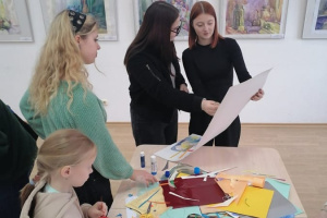 В детской художественной школе Витебска прошел необычный мастер-класс