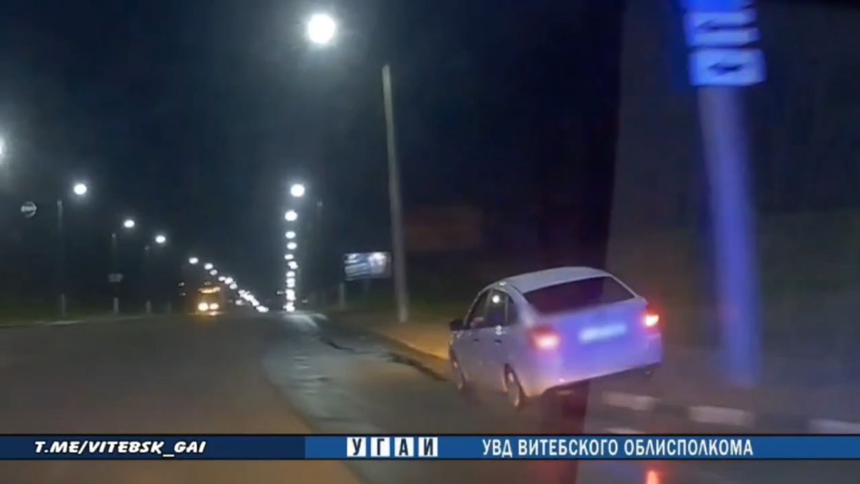 В Витебске задержали женщину-водителя с признаками алкогольного опьянения