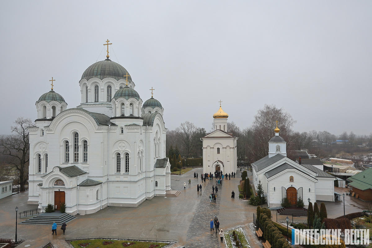 В Полоцке состоялось Великое освящение после реставрации Спасо-Преображенского храма и Божественная литургия