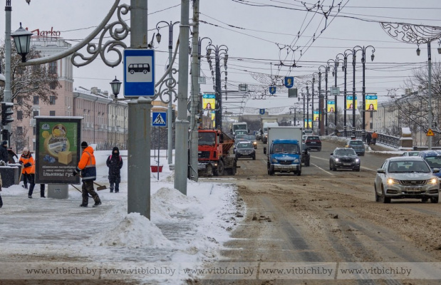 Внимание, снегопад! ГАИ Витебской области предупреждает об опасностях на дорогах