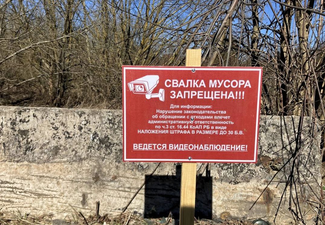 Как в Витебске борются с несанкционированными свалками