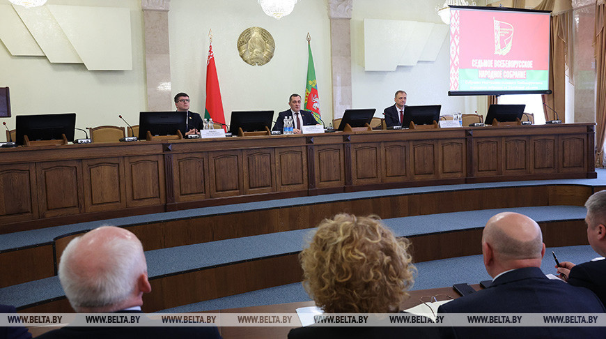 Экономика, соцсфера. Делегаты ВНС от Витебской области подвели итоги завершающейся пятилетки