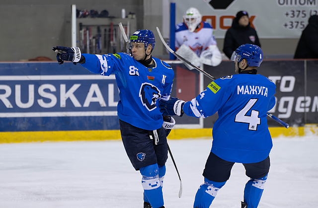 Хоккеисты «Витебска» одержали пятую победу подряд в чемпионате Беларуси