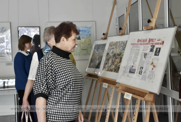 В Витебске открылась выставка «Подвиг медсестер. Милосердие на войне и в мирное время»