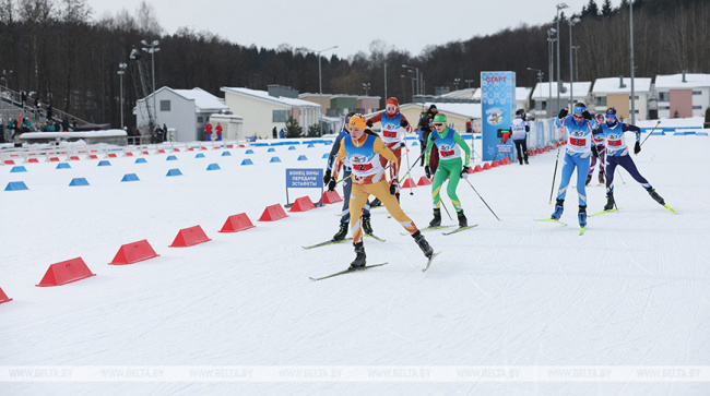 Смешанные эстафеты завершили программу финала "Снежного снайпера"