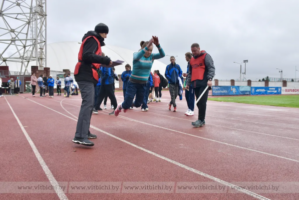 В Витебске проходит областная спартакиада среди работающей молодежи