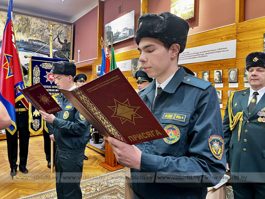 В День спасателя ряды МЧС Витебской области пополнились новыми специалистами