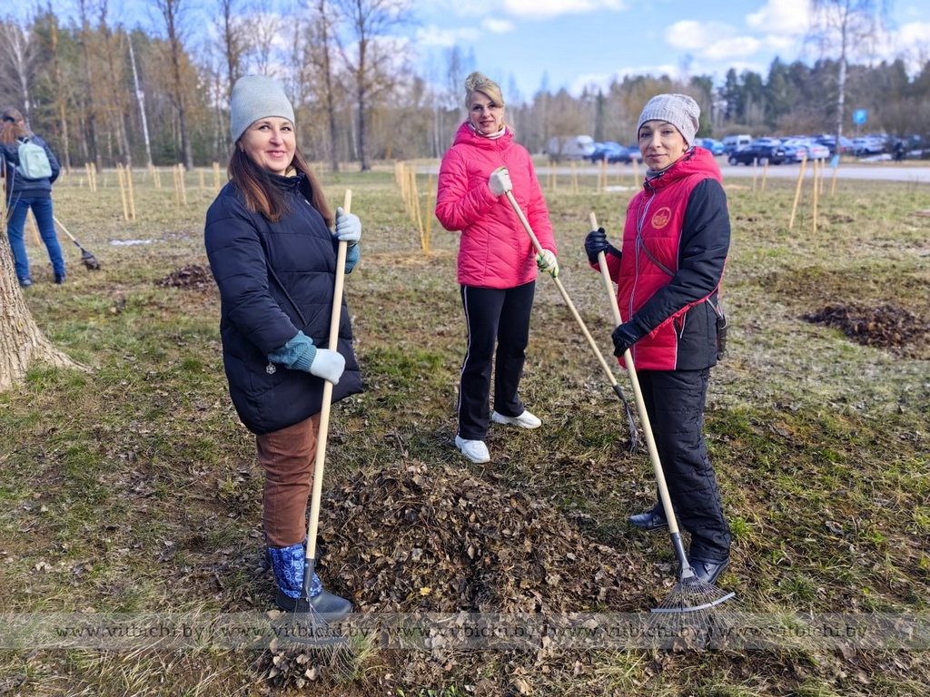 Приятно осознавать свой вклад в общее дело — витебчанка о субботнике в любимом парке горожан