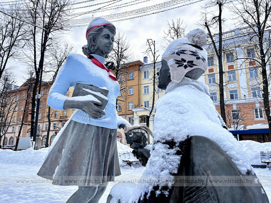 Зимний Витебск: город в снежном убранстве глазами фотокорреспондента vitbichi.by