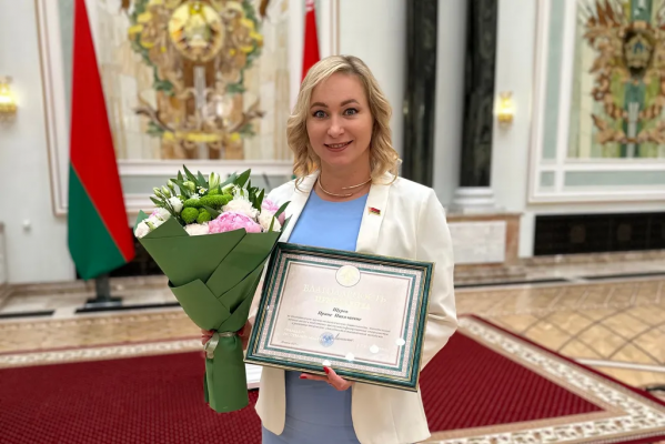 Витебчанка Ирина Щурок получила Благодарность от Президента за инновации в диагностике аллергии на вакцины