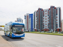 В Витебске меняется маршрут троллейбуса, который связывает Билево и Черемушки с центром города