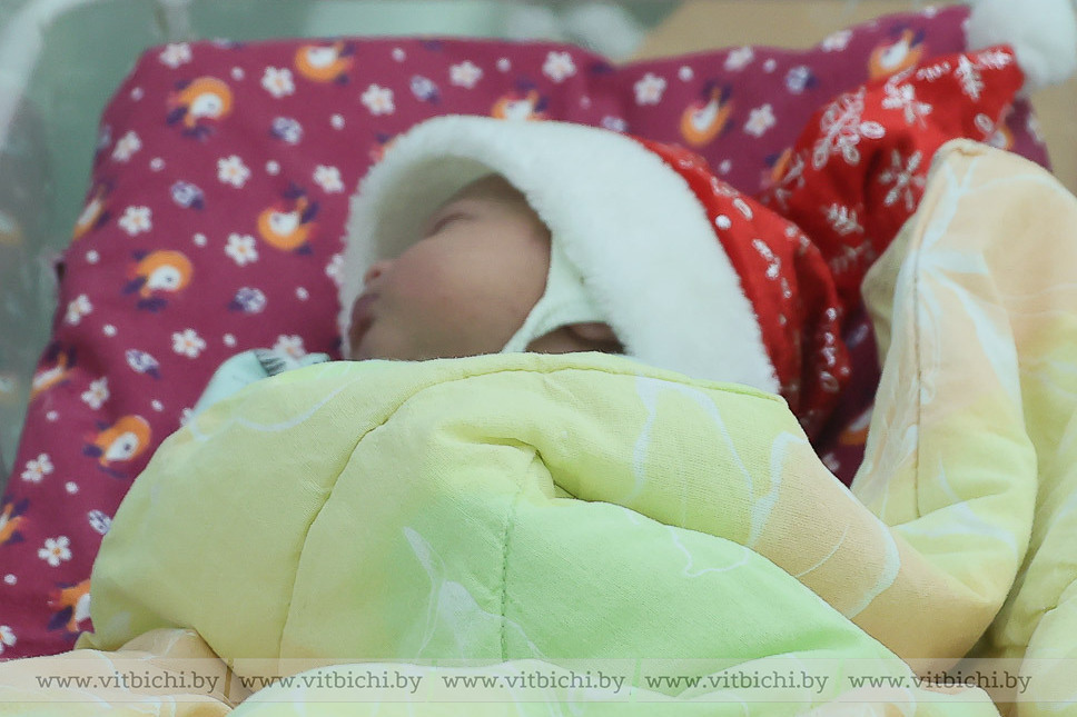 Первый малыш 2025 года в Витебске родился в 00.01