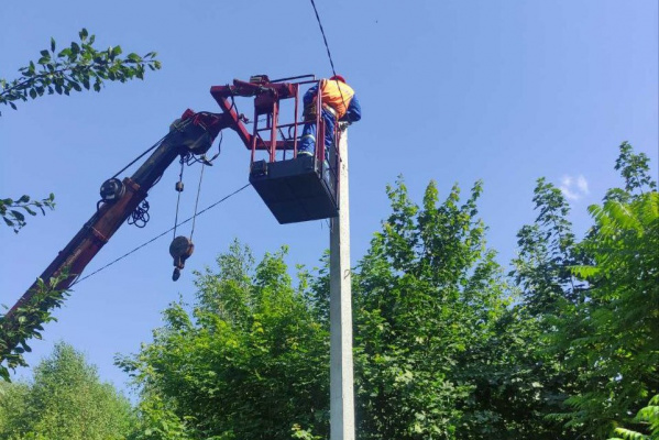 Электроснабжение пострадавших на Витебщине населенных пунктов восстановлено — «Витебскэнерго»