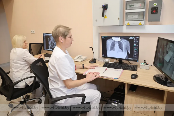 Новый рентген-аппарат ввели в эксплуатацию в Витебской областной клинической больнице
