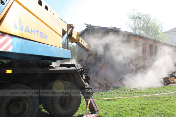 Снос аварийных сараев: на очереди — объекты в Железнодорожном и Первомайском районах Витебска
