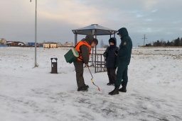 Зимняя рыбалка на тонком льду – крайне опасное занятие, которое легко может стать смертельным