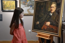 К 180-летию со дня рождения выдающегося русского художника Ильи Репина в Художественном музее Витебска открыта выставка «Репин и ученики»