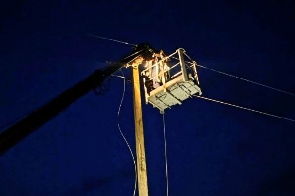 Электроснабжение населенных пунктов Витебщины, обесточенных из-за непогоды, полностью восстановлено