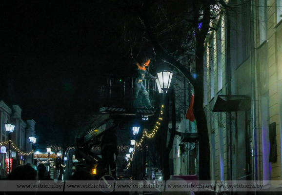 В Витебской области за полгода заменили почти 3 тыс. уличных фонарей