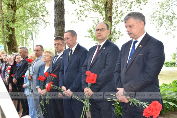 Витебский район с рабочим визитом посетил министр спорта и туризма Республики Беларусь Сергей Ковальчук