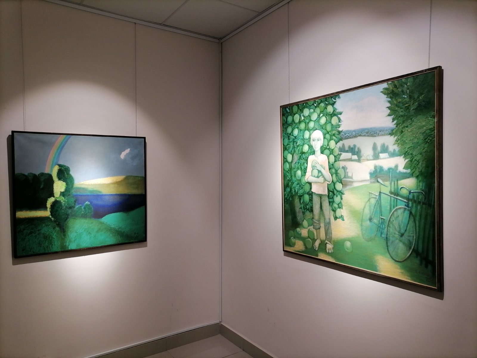 В Витебске проходит персональная выставка произведений живописи и графики «Реальность»