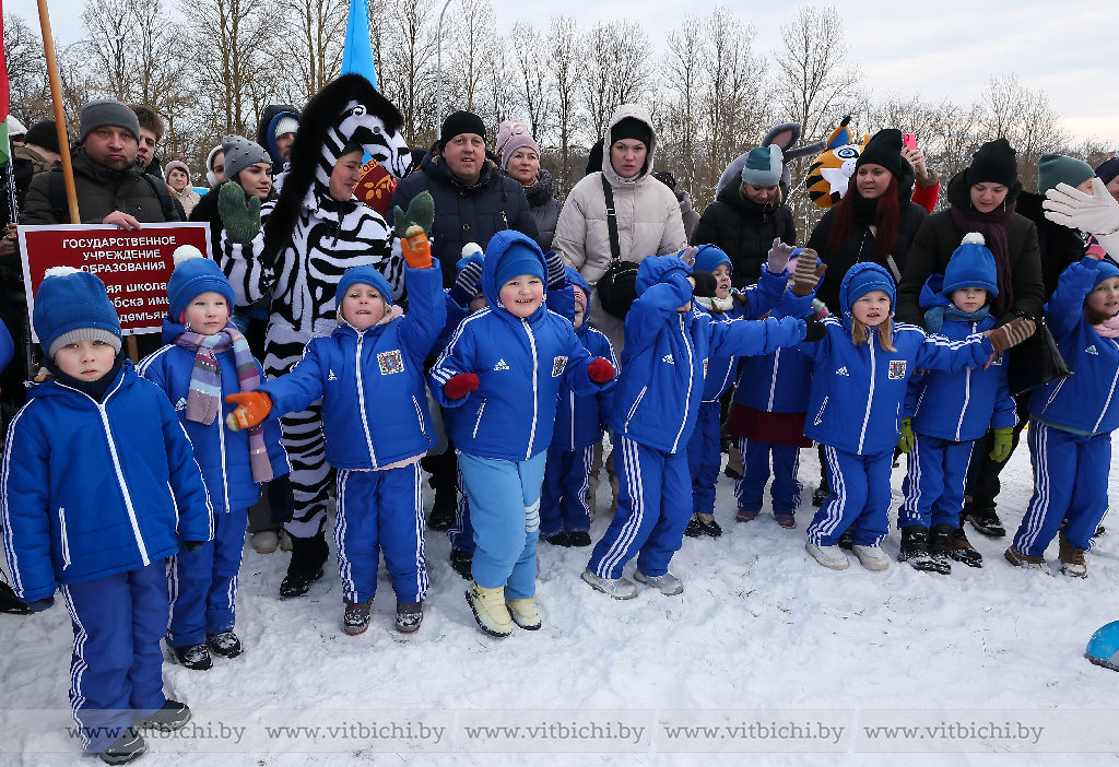 «Луческая лыжня-2025» собрала в Витебске больше 500 участников - Большой фоторепортаж