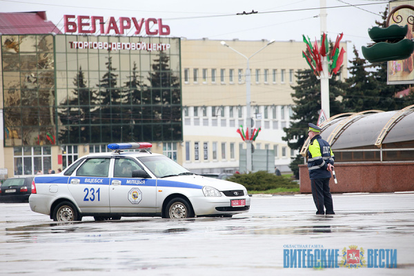 Где в Витебске будет перекрыто движение 6 и 8 мая?