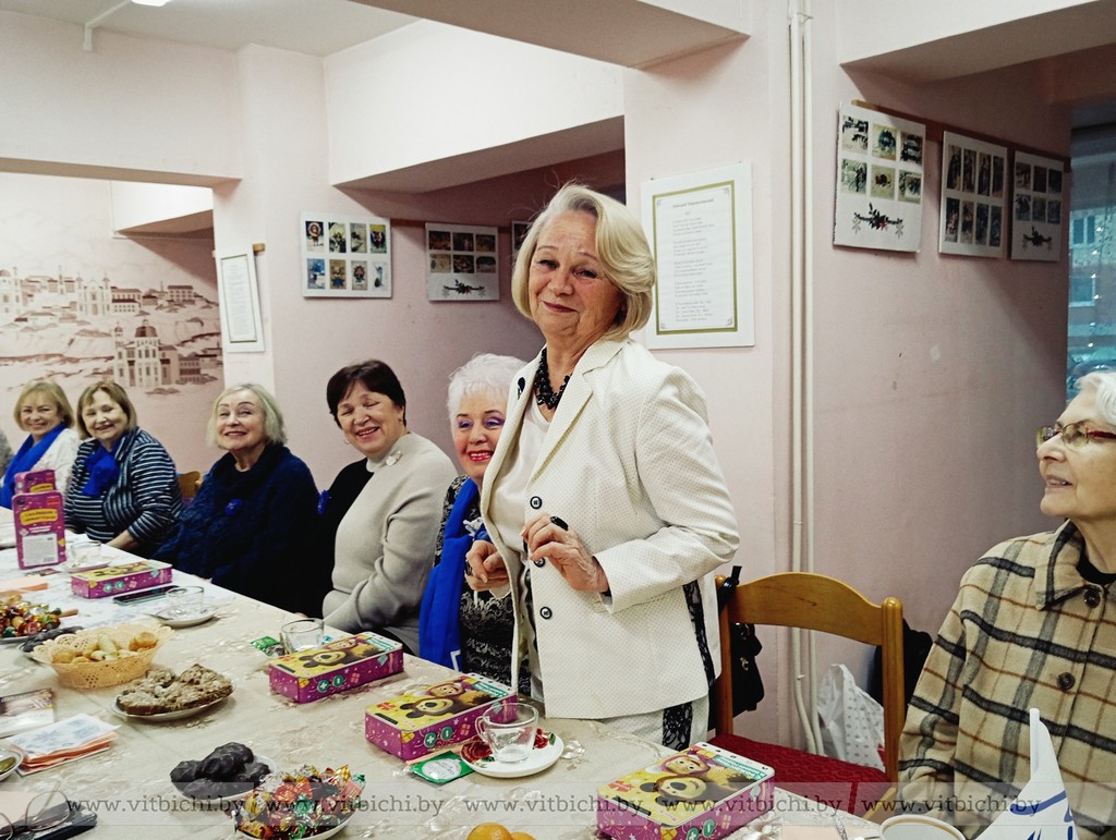 Ветераны женского движения города Витебска провели встречу в рамках республиканской акции «От всей души»