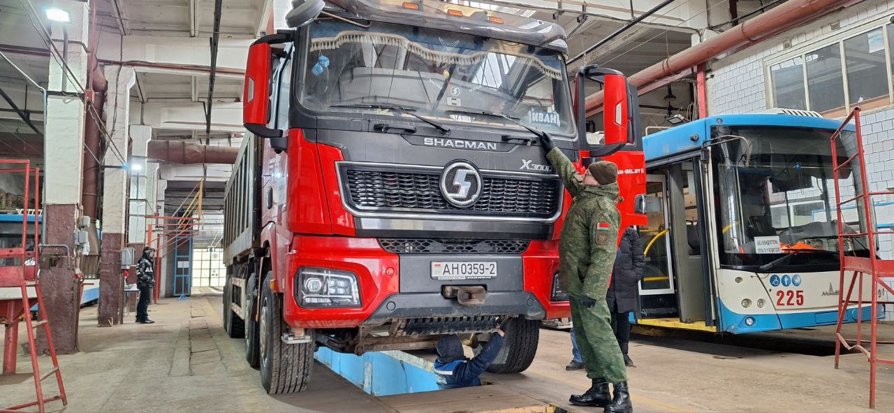 В Витебске проводится проверка боеготовности воинских частей