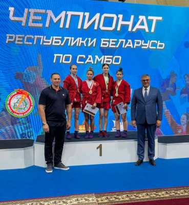 Самбисты Витебской области завоевали медали на чемпионате Беларуси