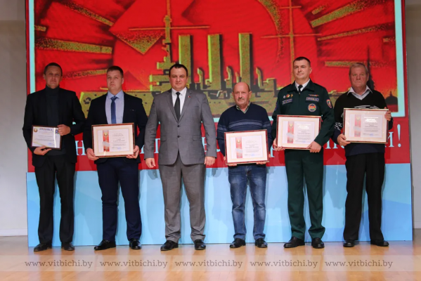 В Витебске состоялось торжественное мероприятие, посвященное Дню Октябрьской революции