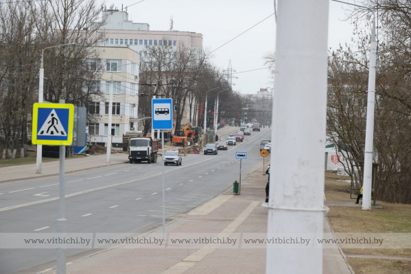 Улица «Правды» в Витебске: ограничения в движении пешеходов до 29 марта