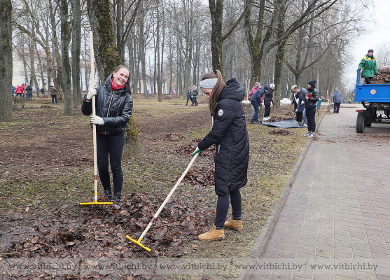 Стало известно, когда в Витебске пройдет первый весенний субботник