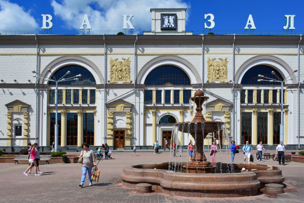 Рядом с железнодорожным вокзалом временно переносится остановка для маршруток