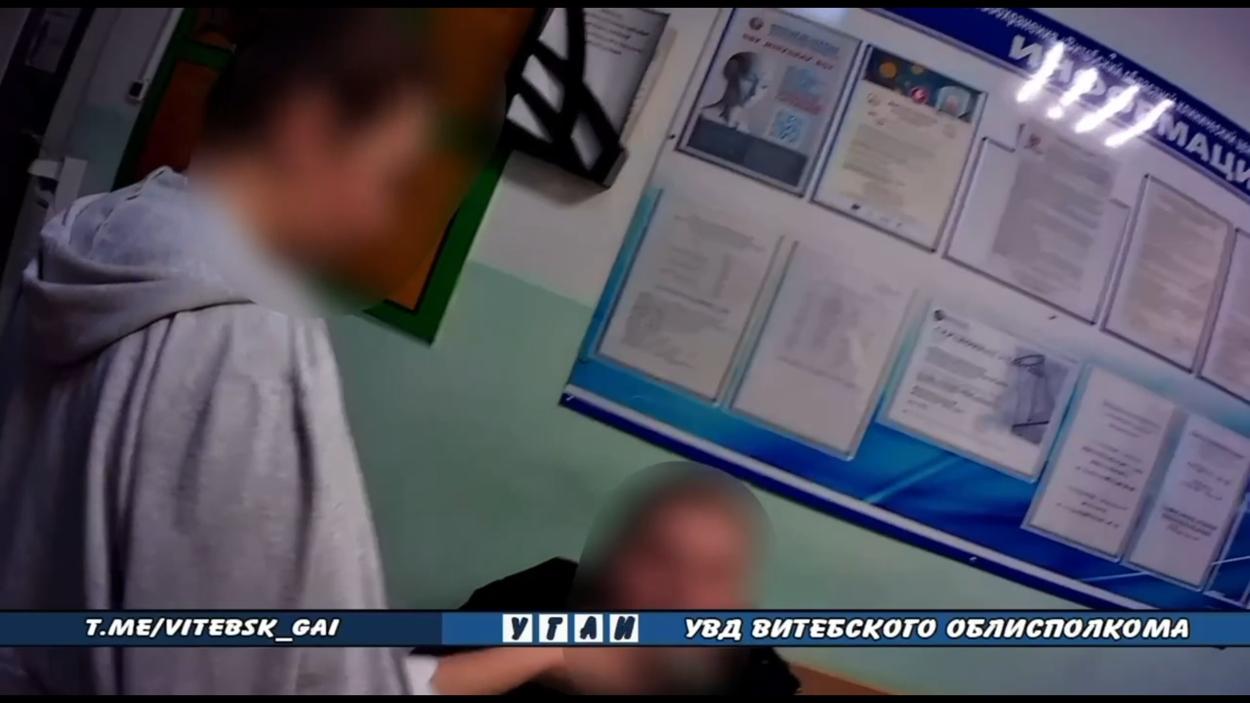 В центре Витебска задержали пьяного водителя