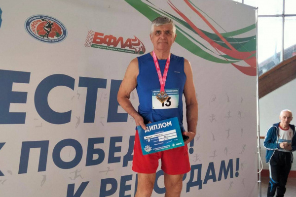 Витебские ветераны-легкоатлеты завоевали 19 медалей на республиканском турнире