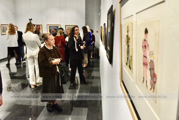 В Витебске открылась выставка, посвященная выдающейся художнице-авангардистке Вере Ермолаевой