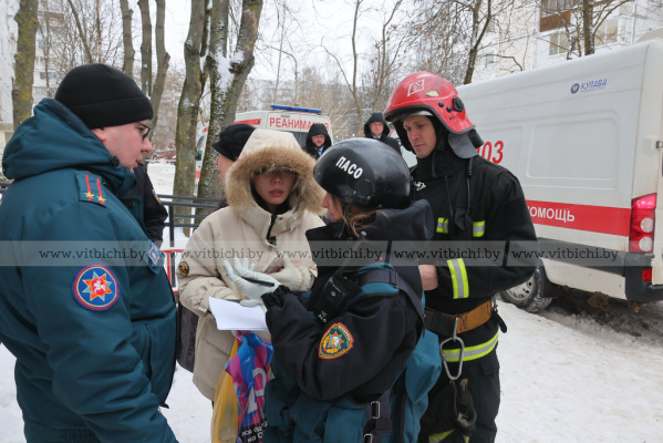 Эвакуированные из витебской многоэтажки жильцы к вечеру смогут вернуться домой