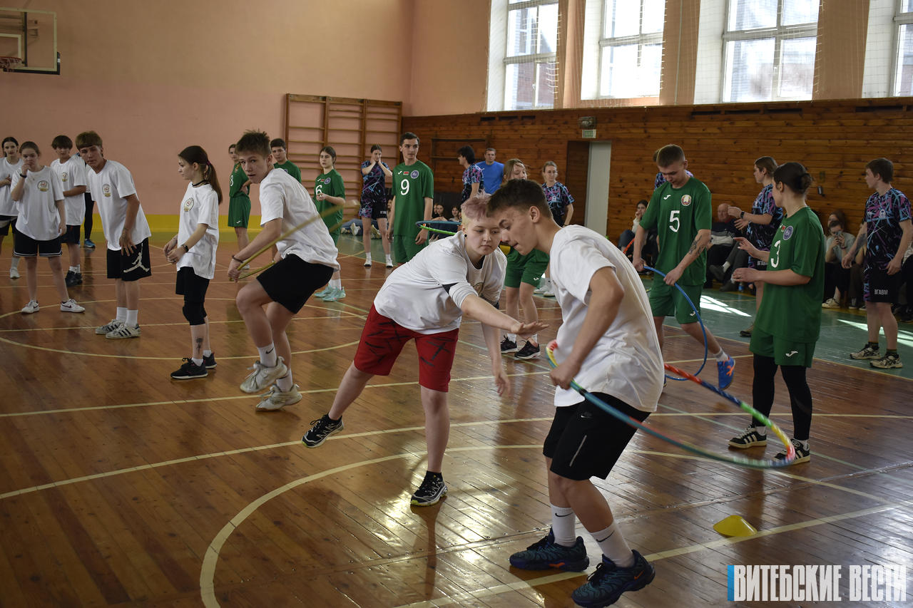 В Витебске прошла спортландия среди команд общежитий ссузов и вузов