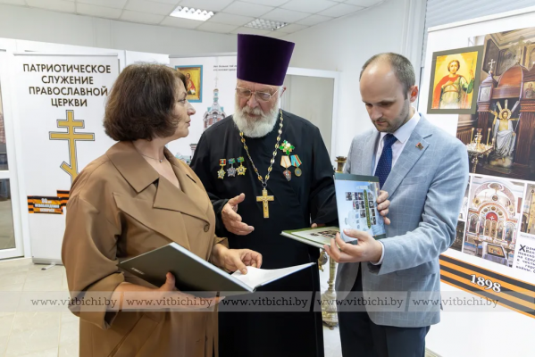 Выставка «Патриотическое служение Православной церкви» открылась в Витебске