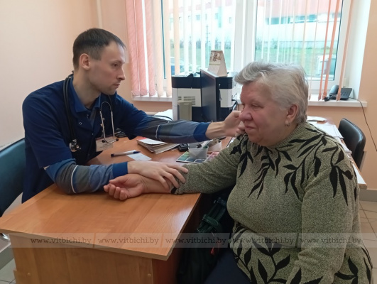 В Витебской городской центральной поликлинике началась вакцинация против коронавирусной инфекции