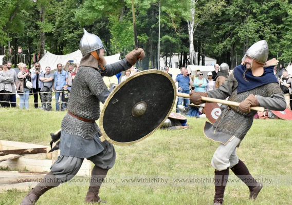 В витебском фестивале исторической реконструкции «Плоская гора» участвуют 228 представителей Беларуси и России