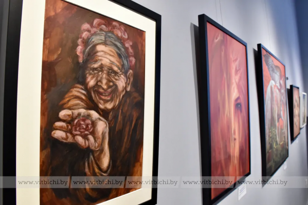 Впервые выставка произведений художников Сербии «Арт-миссия» представлена в Витебске