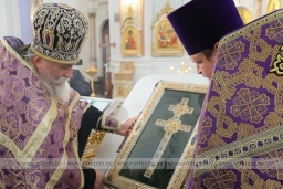Крест святой преподобной Евфросинии Полоцкой привезут в Витебск 23 марта