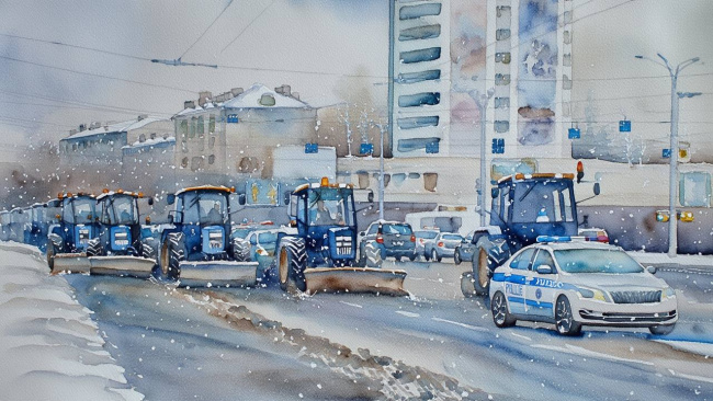 Витебск готовится к встрече стихии